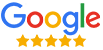 Logo abstrait aux couleurs primaires de Google. Formes fluides et dégoulinantes en bleu, rouge et vert sur une base jaune lumineux.
